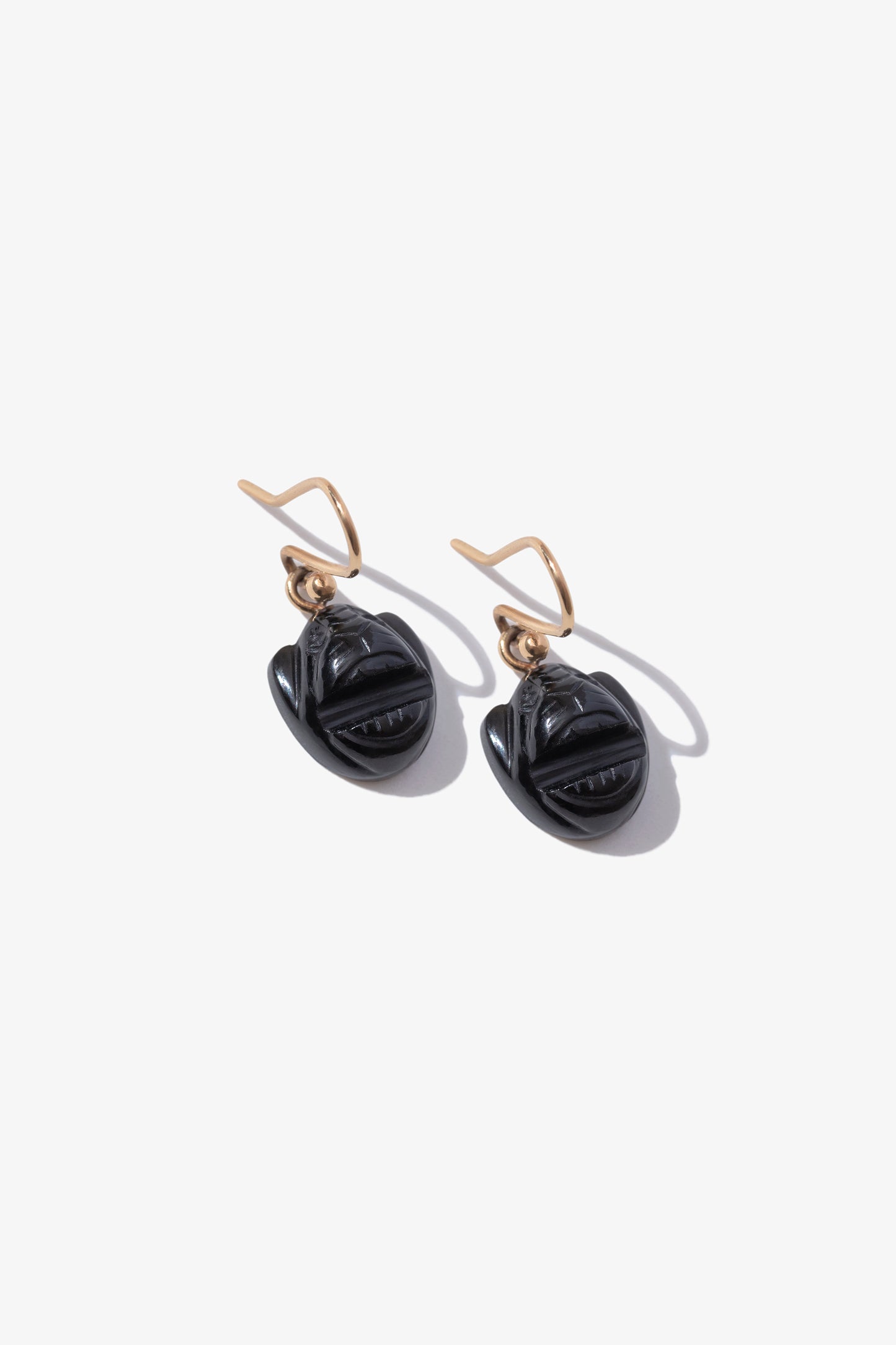 Tiny Jaguar Stone Earrings