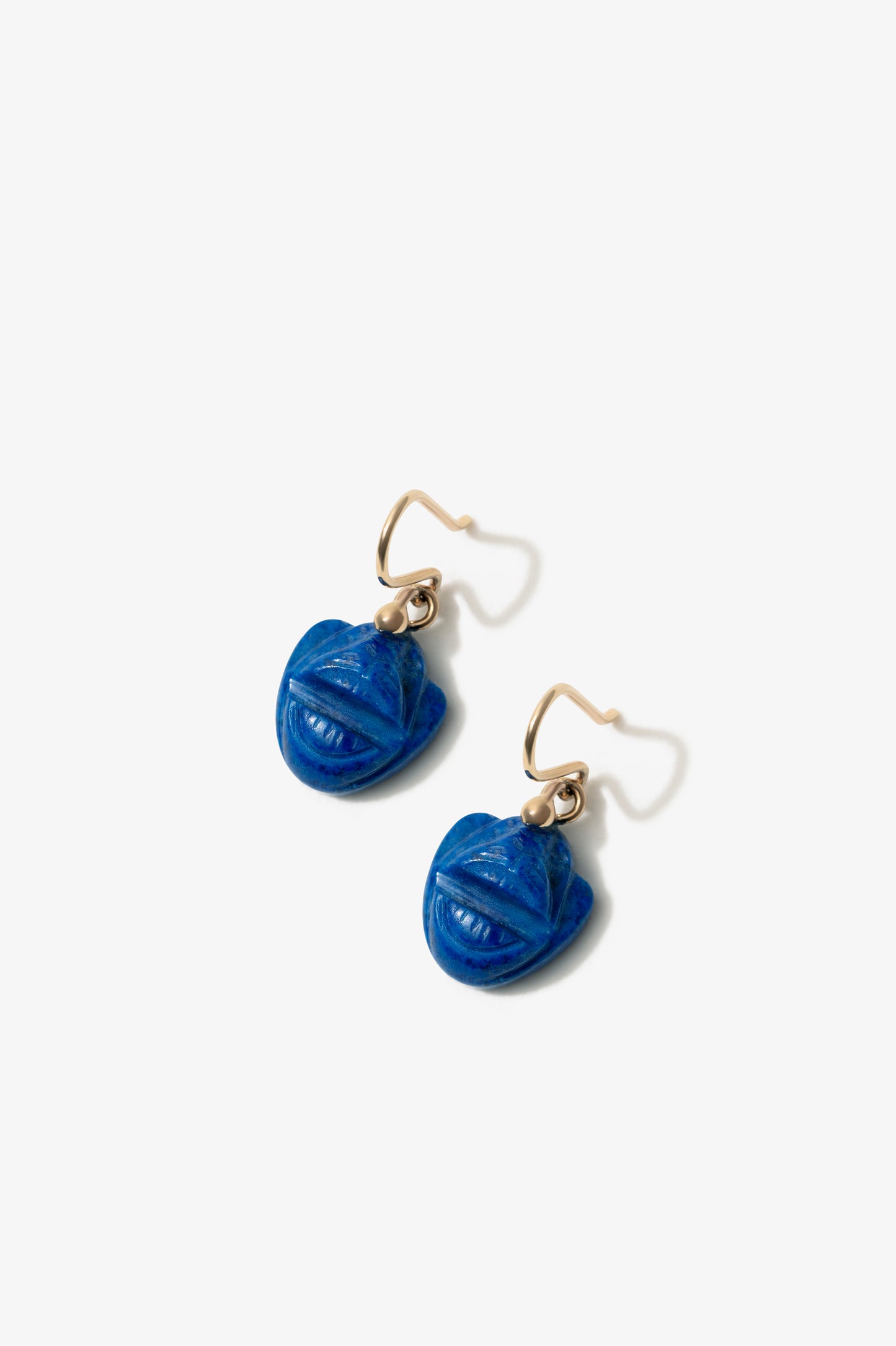 Tiny Jaguar Stone Earrings