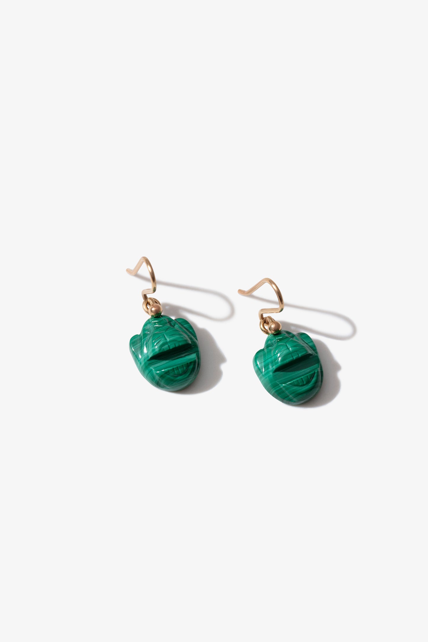 Tiny Jaguar Stone Earrings