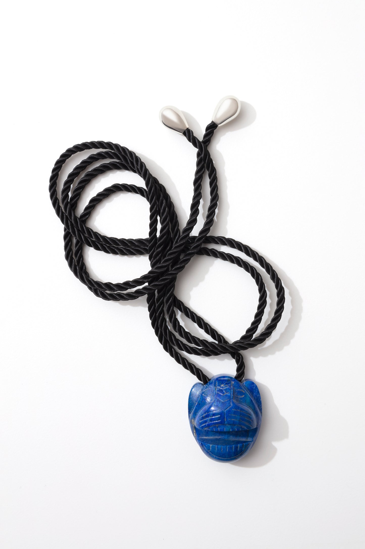 XL Jaguar Pendant on Silk Cord