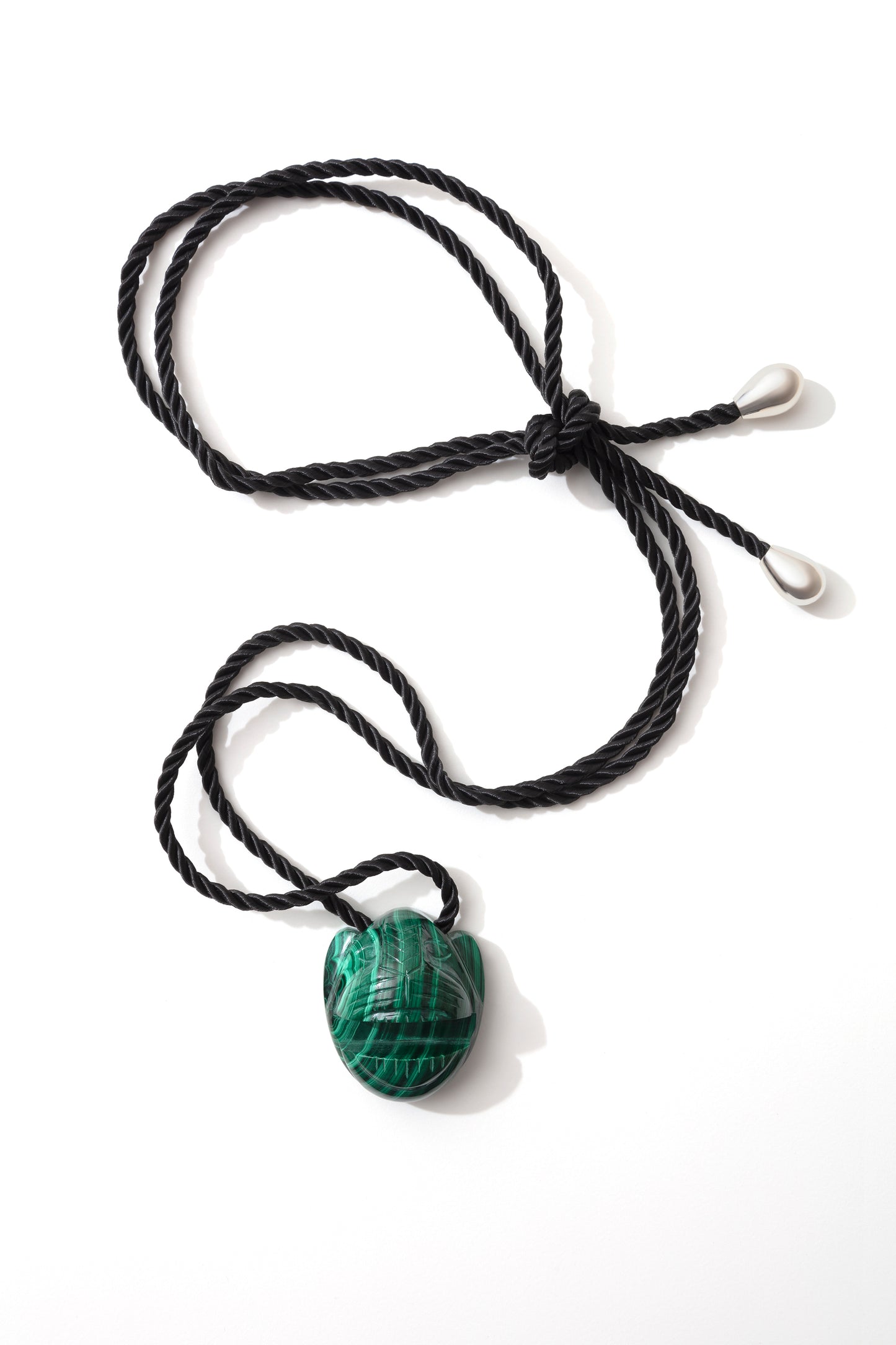 XL Jaguar Pendant on Silk Cord