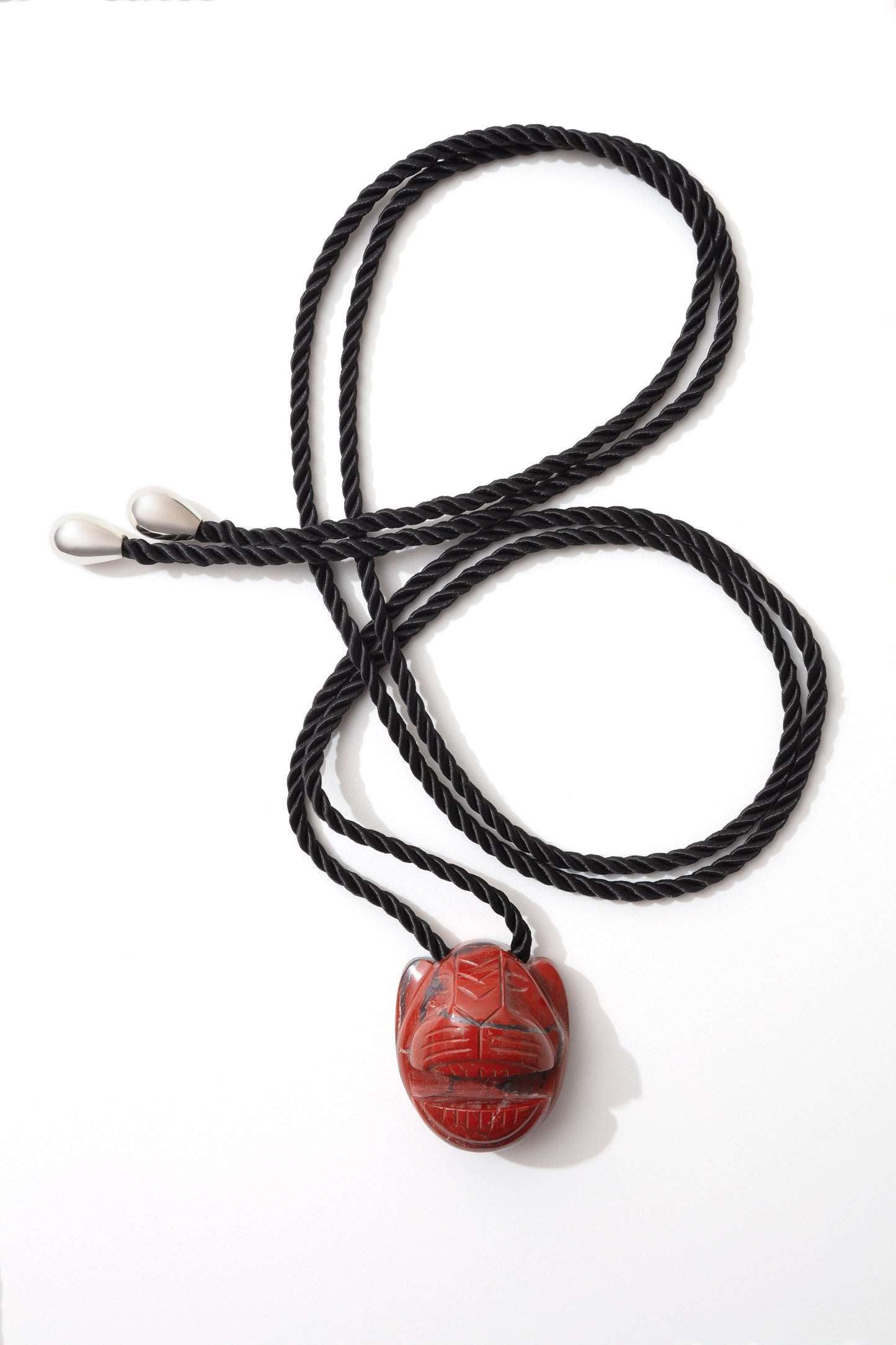 XL Jaguar Pendant on Silk Cord