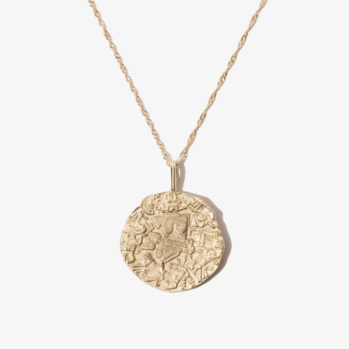 Moon Goddess Medallion