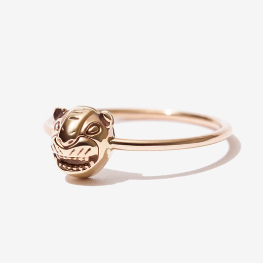 Jaguar Solitaire Ring