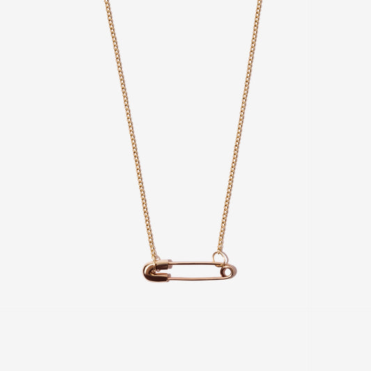 Safety Pin Necklace